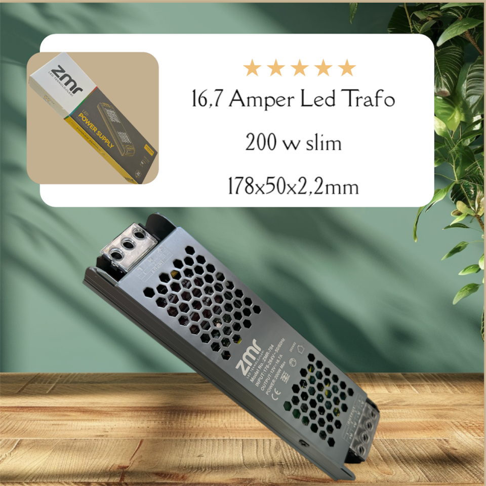 ZMR 16.5A 200W Slim Power Supply Trafo