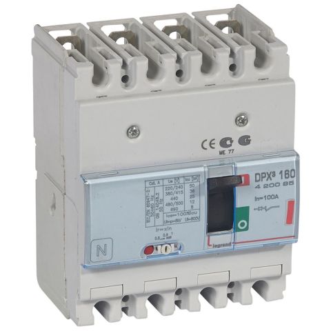 Legrand  DPX³160 TM 4P 100A 36kA LEG-420095