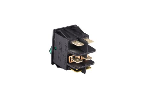 Emas Anahtar 30X22 Mm Siy.Göv.1No+1No Köp.Yeş.0-1 Işklı - A12B5Y11