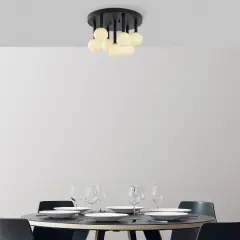 Aydinlatmadunyam Plafonyer BlackCream Even-11750