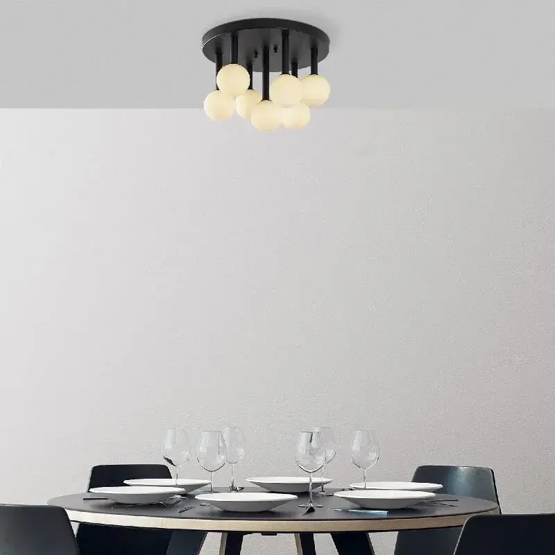 Aydinlatmadunyam Plafonyer BlackCream Even-11750