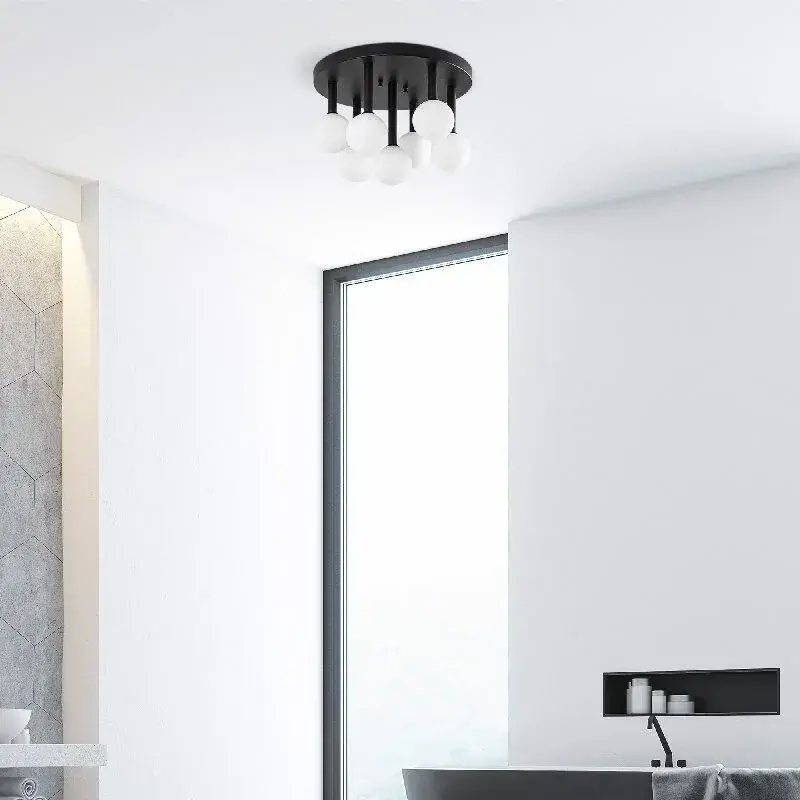 Aydinlatmadunyam Plafonyer BlackCream Even-11750