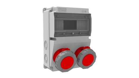 Bemis  5/32A. 380V. 2 Ad. Ön IP66 BD2-6230-0000