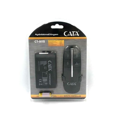 Cata 3X1000 W 3 Lü Avize Kumandası CT-9115