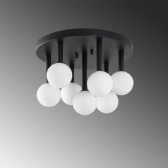 Aydinlatmadunyam Plafonyer BlackCream Even-11750
