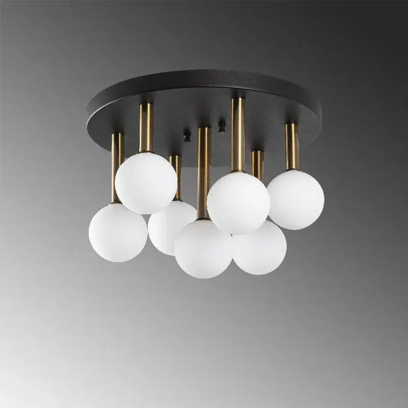 Aydinlatmadunyam Plafonyer BlackAntiqueCream Even-11755