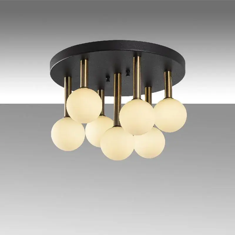 Aydinlatmadunyam Plafonyer BlackAntiqueCream Even-11755