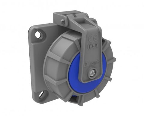 Bemis  Vidalı Bağlantılı Makine Priz (Çocuk Koruma Kilitsiz) IP68 BS1-1402-7410