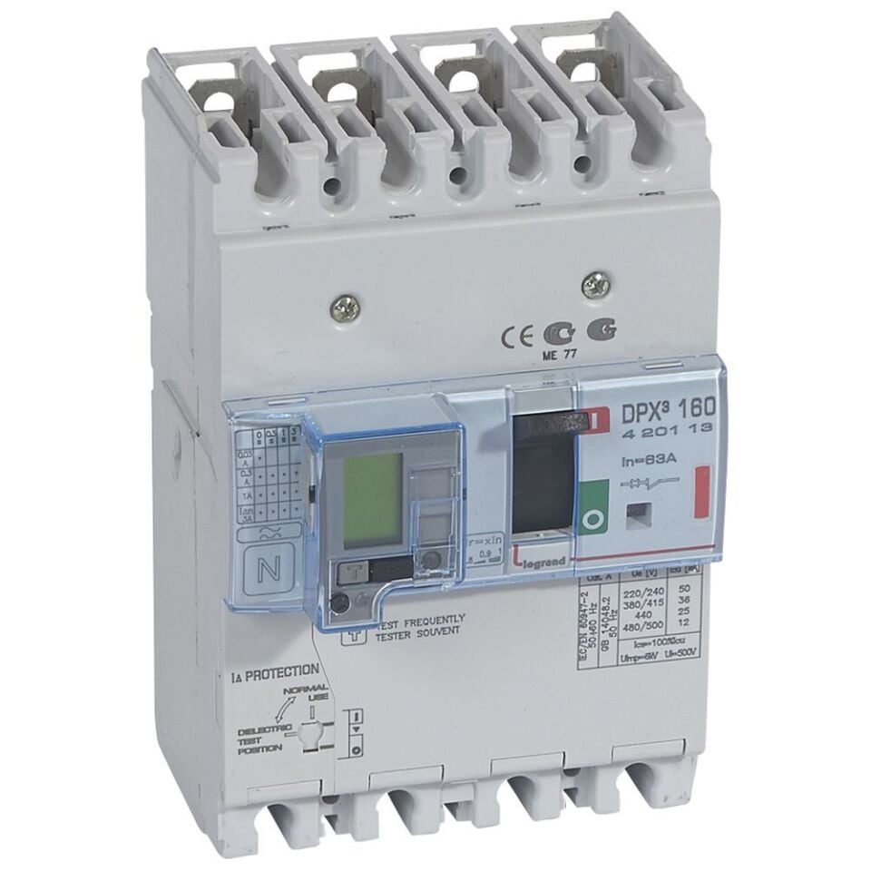 Legrand  DPX³160 TM&KAK 4P 63A 36kA LEG-420113