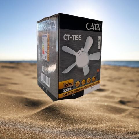 CATA CT-1155 Karayel Fan Led Ampul 82W