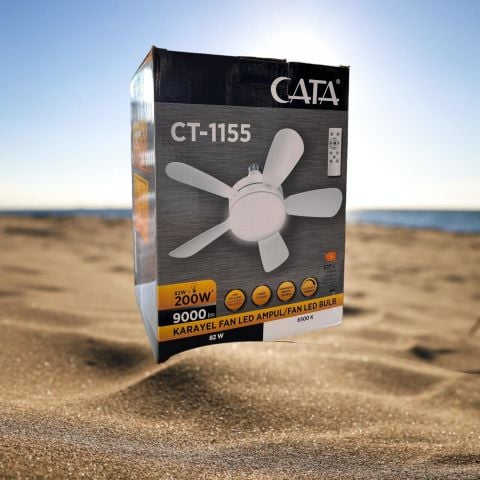 CATA CT-1155 Karayel Fan Led Ampul 82W
