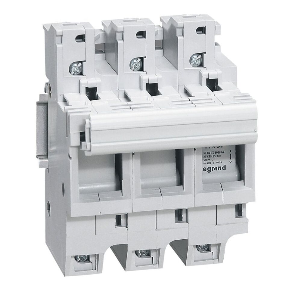 Legrand  Kartuş sigorta SP51 14x51 kartuşlar için yuva 3P için LEG-021504
