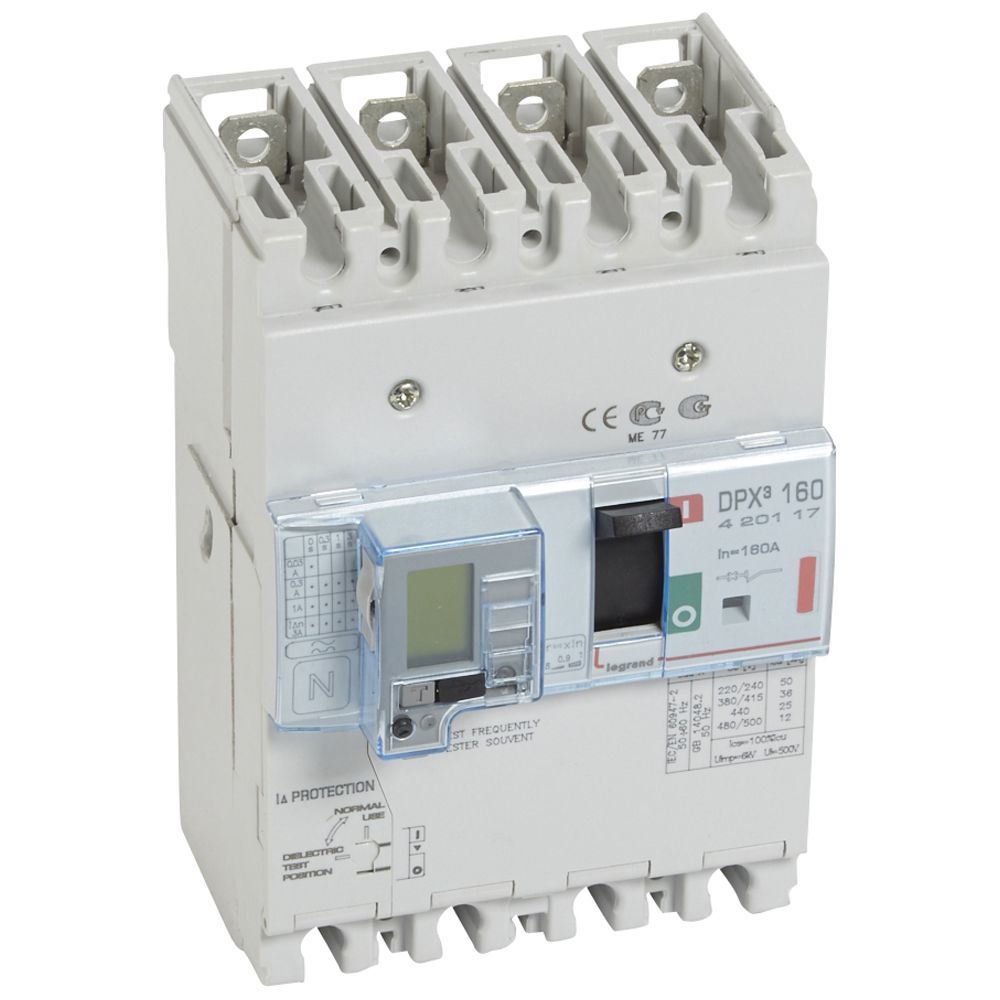 Legrand  DPX³160 TM&KAK 4P 160A 36kA LEG-420117