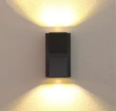 Cata CT-7065 7W Siyah Rodos Dış Mekan Led Aplik