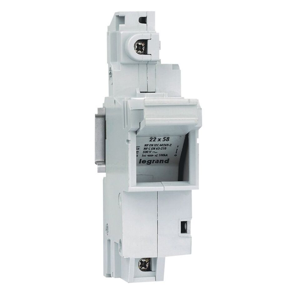 Legrand  Kartuş sigorta SP58 22x58 kartuşlar için yuva 1P için LEG-021601