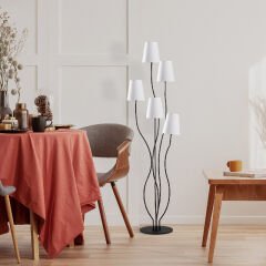 Aydinlatmadunyam Lambader BlackWhite Bonibon-13234