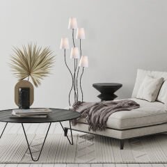 Aydinlatmadunyam Lambader BlackWhite Bonibon-13234