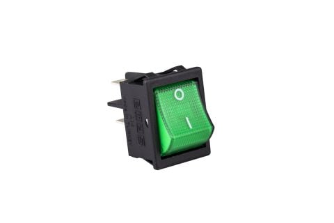 Emas Anahtar 30*22 Mm Siyah Gov.2No Ter.Yeş.0-1 Işıklı - A14B1Y11