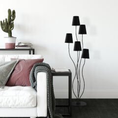 Aydinlatmadunyam Lambader Black Bonibon-13235