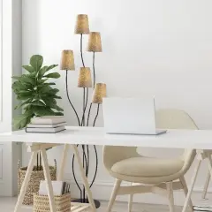 Aydinlatmadunyam Lambader BlackBeige Bonibon-13236
