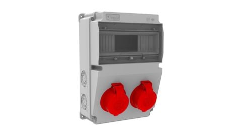 Bemis  3/25A. 380V. 2 Ad. Ön IP44 BH2-2205-0000