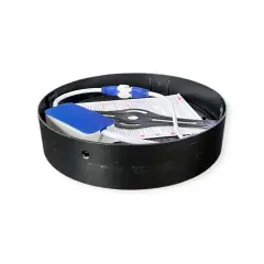 ACK 24W Siyah 6500K Siva Üstü Yuvarlak Led Panel AP05-02431