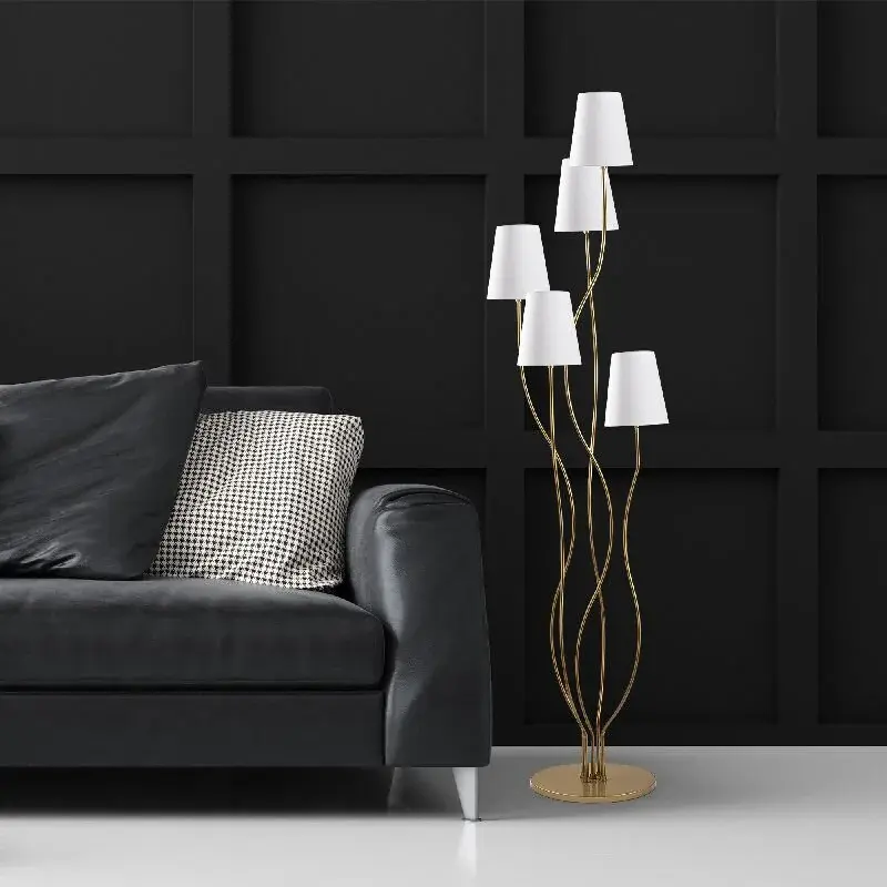 Aydinlatmadunyam Lambader GoldWhite Bonibon-13240