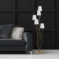 Aydinlatmadunyam Lambader GoldWhite Bonibon-13240