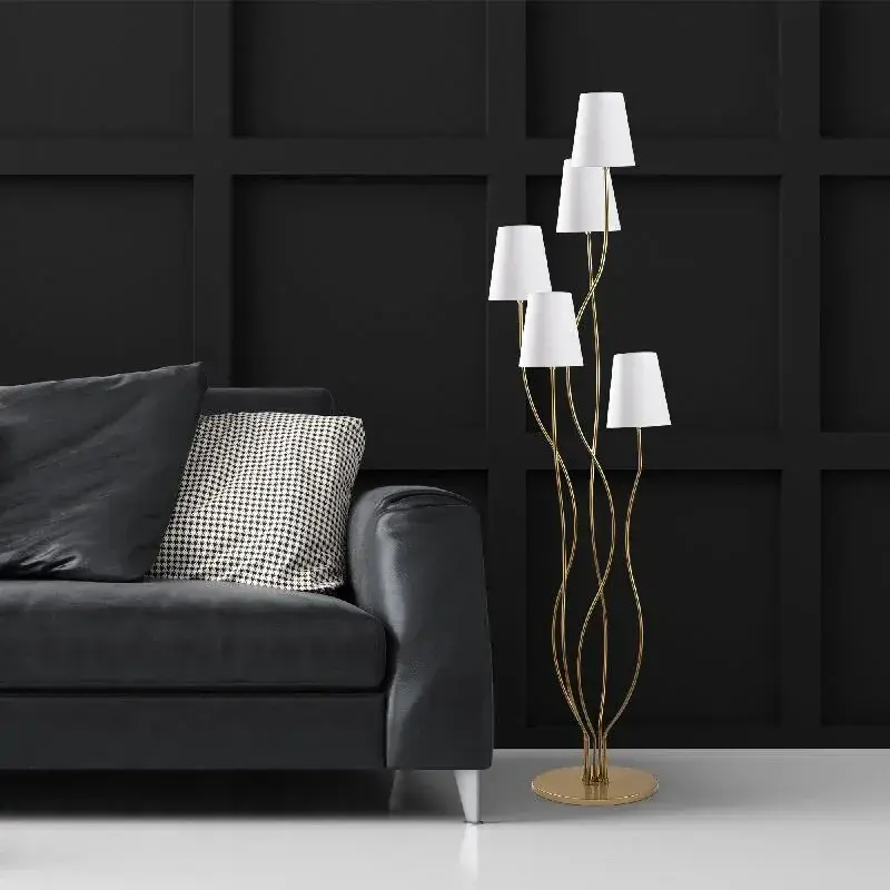 Aydinlatmadunyam Lambader GoldWhite Bonibon-13240