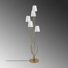 Aydinlatmadunyam Lambader GoldWhite Bonibon-13240