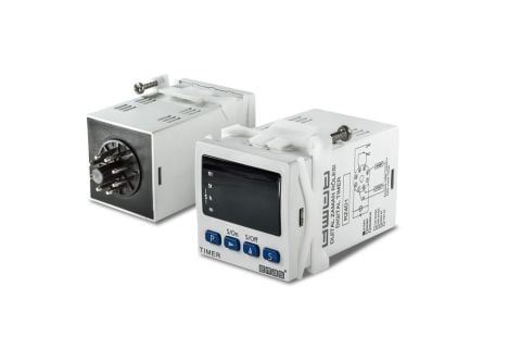 Emas Zam. Röle. Digit. 24V Ac/Dc Startlı 8 Pinli - RZ4D1S208P