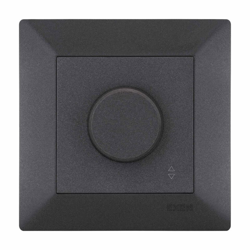 Exen Odak Antrasit Veavien Dimmer 500W Komple Takim