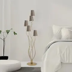 Aydinlatmadunyam Lambader GoldBeige Bonibon-13241