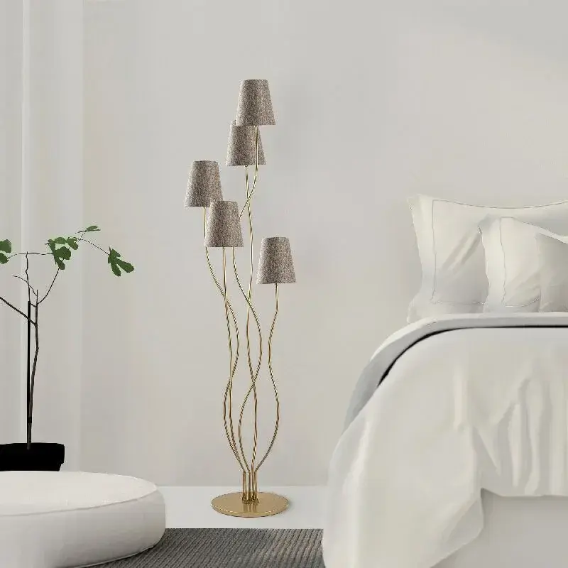 Aydinlatmadunyam Lambader GoldBeige Bonibon-13241