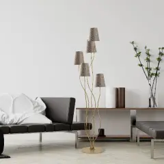 Aydinlatmadunyam Lambader GoldBeige Bonibon-13241
