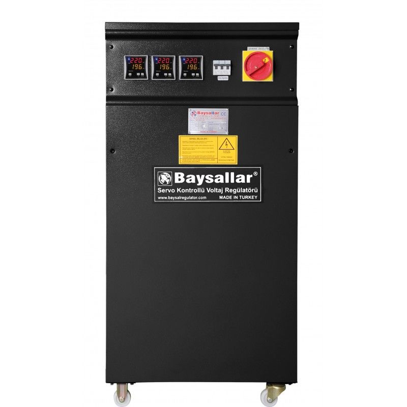 Baysallar Regülatör Alüminyum Sargılı Trifaze 15Kva BTS15200-AK