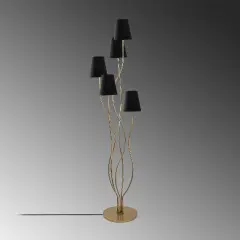 Aydinlatmadunyam Lambader GoldBlack Bonibon-13242