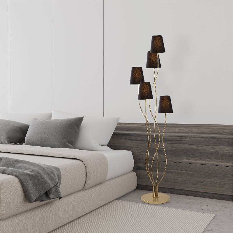 Aydinlatmadunyam Lambader GoldBlack Bonibon-13242