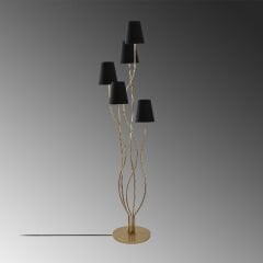 Aydinlatmadunyam Lambader GoldBlack Bonibon-13242