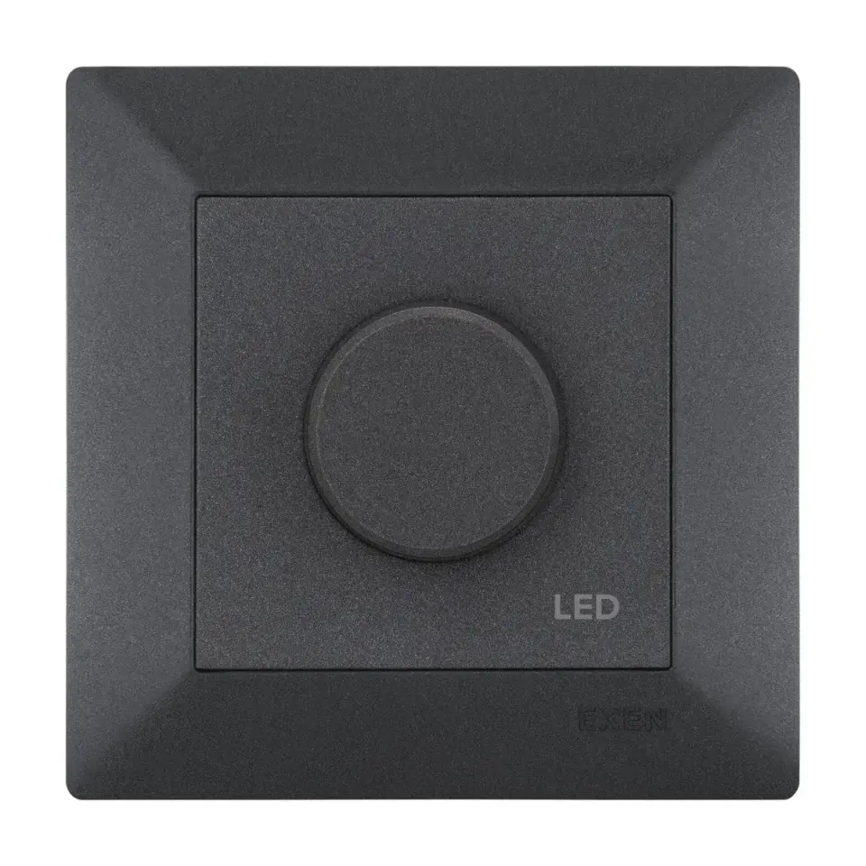 Exen Odak Antrasit Led Dimmer 200W (Rd Dimmer) Komple Takim