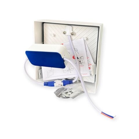 Ack 18W Beyaz 6500K Sıva Üstü Kare Led Backlıght Panel Ap06-01830