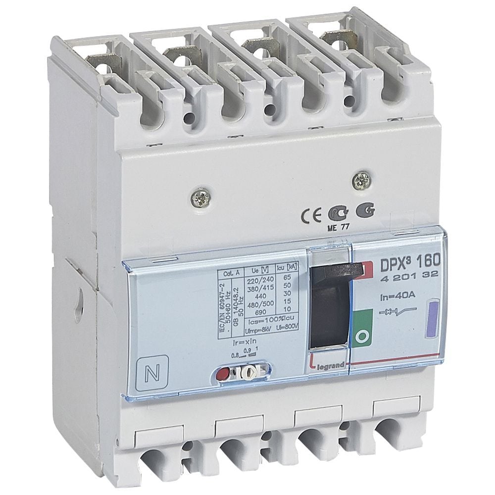 Legrand  DPX³160 TM 4P 40A 50kA LEG-420132