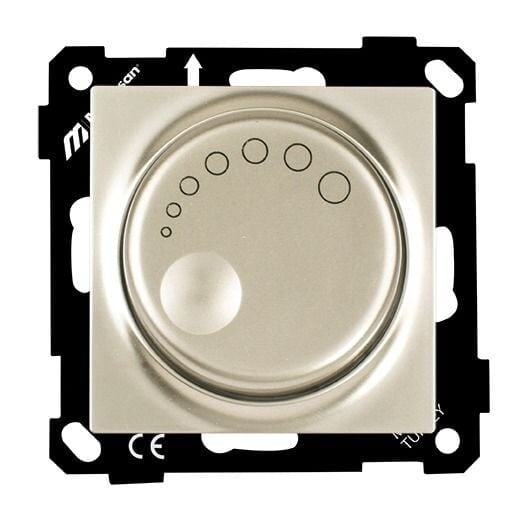 Mutlusan Ep Işıklı Işıkayarlayıcı  Dımmer  600W Vidalı Saten - 2270 440 0290