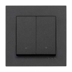 Exen Karell Antrasit Jaluzi Kumanda Anahtari Komple Takim