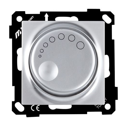 Mutlusan Ep Işıklı Işıkayarlayıcı  Dımmer  600W Vidalı Gümüş - 2270 440 0292