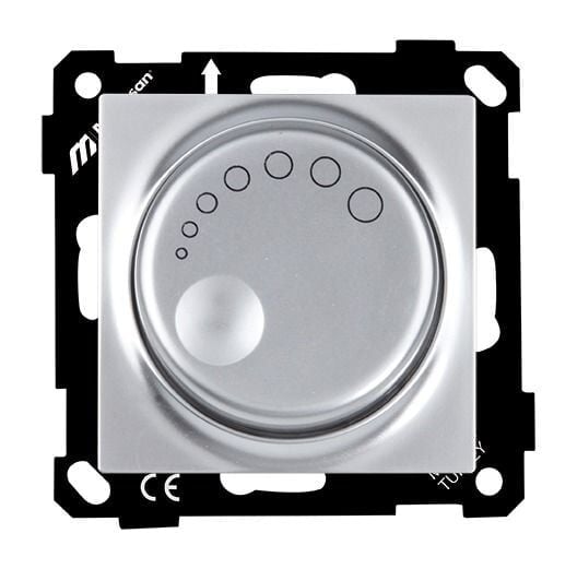 Mutlusan Ep Işıklı Işıkayarlayıcı  Dımmer  600W Vidalı Gümüş - 2270 440 0292