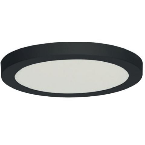 Horoz 016-083-0018 Sienna-18 18W Siyah 7000K Yuvarlak