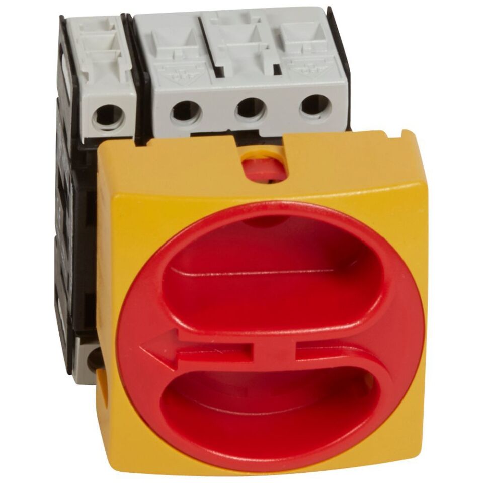Legrand  Reverso pano kapağına montaj, emniyet şalteri 4P (nötr solda) 32A LEG-022113
