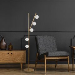 Aydinlatmadunyam Lambader Gold Domino-11042