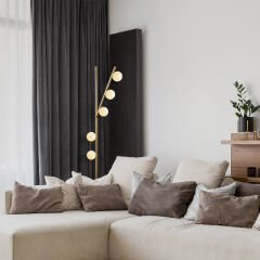 Aydinlatmadunyam Lambader Gold Domino-11042